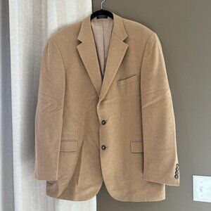 Andrew Fezza Sport Coat, Camel Hair, Great Condition & Nicely Lined